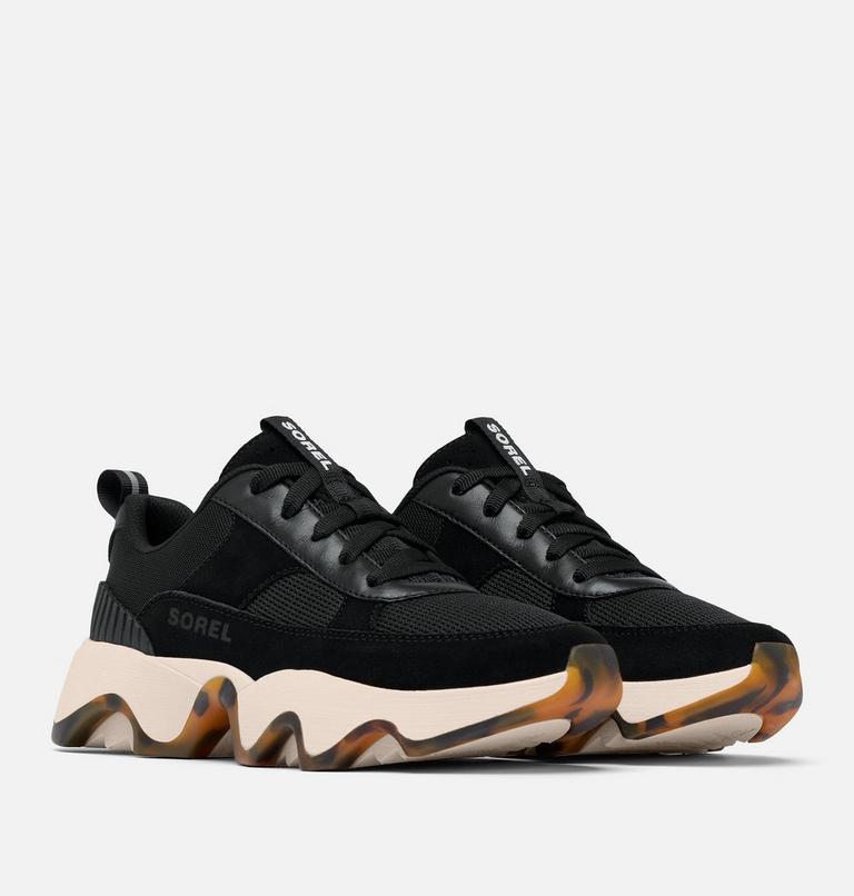Women's Kinetic Impact II Wonder Lace Sneaker, Color: Black, Chalk, image 2