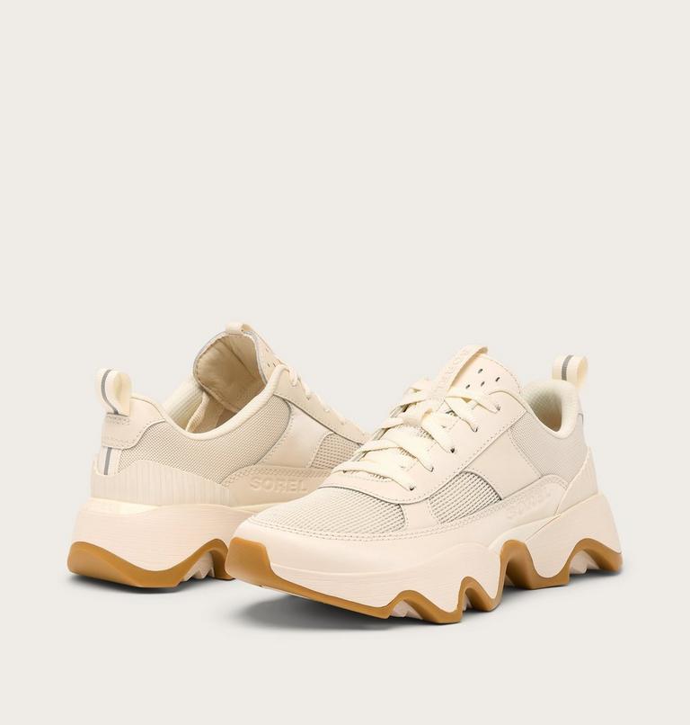 Women's Kinetic Impact II Wonder Lace Sneaker, Color: Chalk, Gum 17, image 8