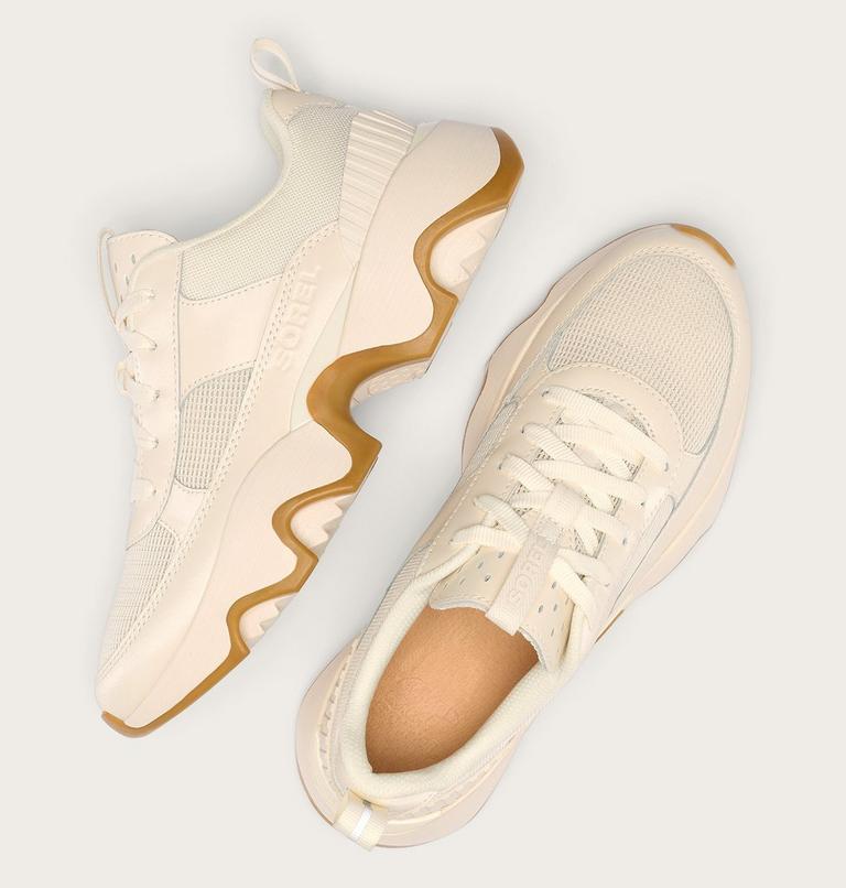 Women's Kinetic Impact II Wonder Lace Sneaker, Color: Chalk, Gum 17, image 4