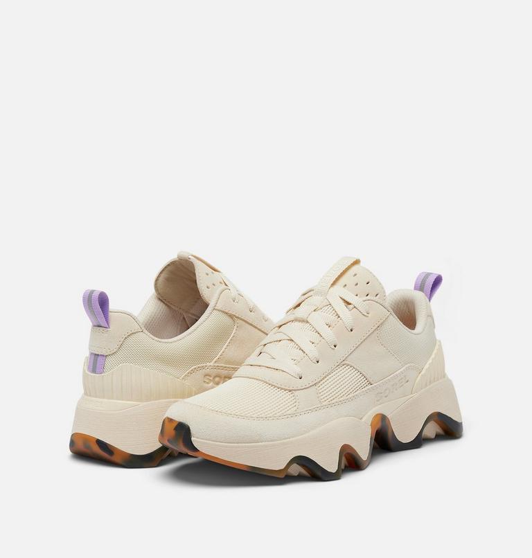 Sneakers Kinetic Impact II Wonder Lace da donna, Color: Honey White, Euphoric Lilac, image 9