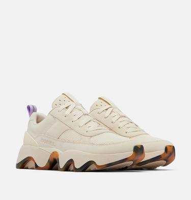 Women's Kinetic Impact II Wonder Lace Sneaker, Color: Honey White, Euphoric Lilac, image 2