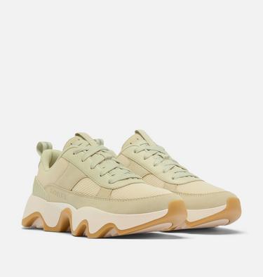 Women's Kinetic Impact II Wonder Lace Sneaker, Color: Light Aloe, Tawny Buff, image 2