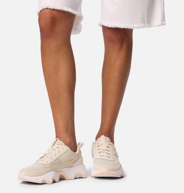 Women's Kinetic Impact II Wonder Lace Sneaker, Color: Pearlescent, Chalk, image 2