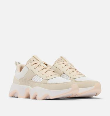 Women's Kinetic Impact II Wonder Lace Sneaker, Color: Pearlescent, Chalk, image 2