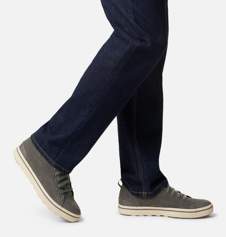 Men's Sorel Metro II Low Waterproof Sneaker, Color: Quarry, Chalk, image 8