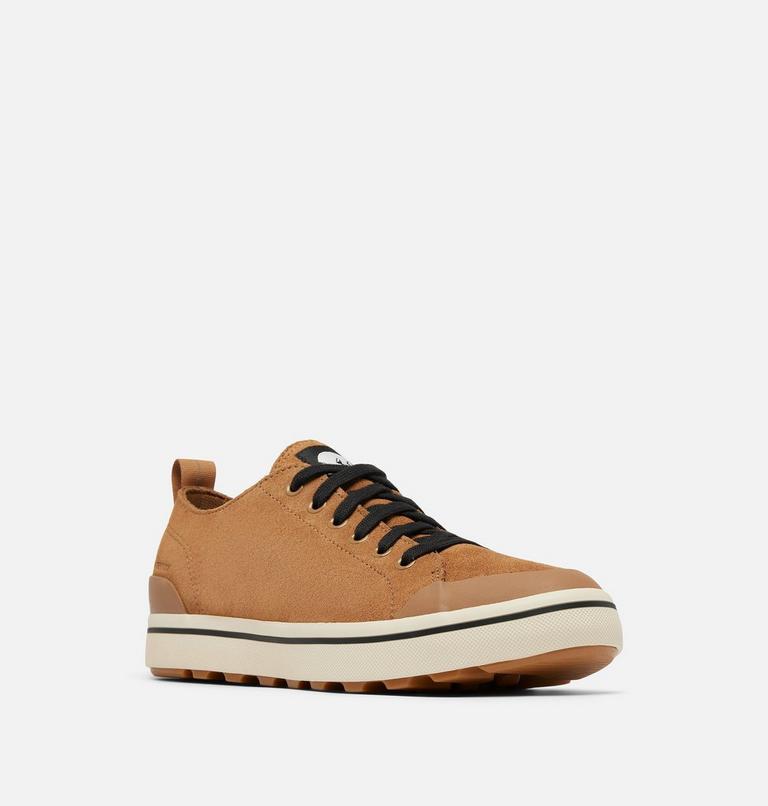 Men's Sorel Metro II Low Waterproof Sneaker, Color: Elk,Chalk, image 7