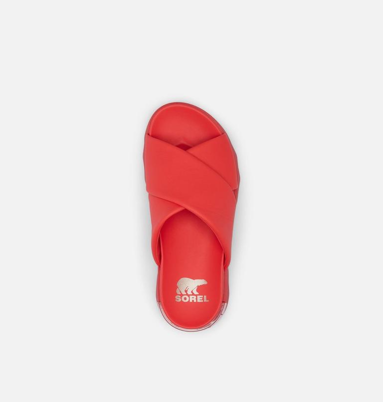 VIIBE� CRISSCROSS SLIDE | 617 | 5, Color: Red Glo, Gum, image 5