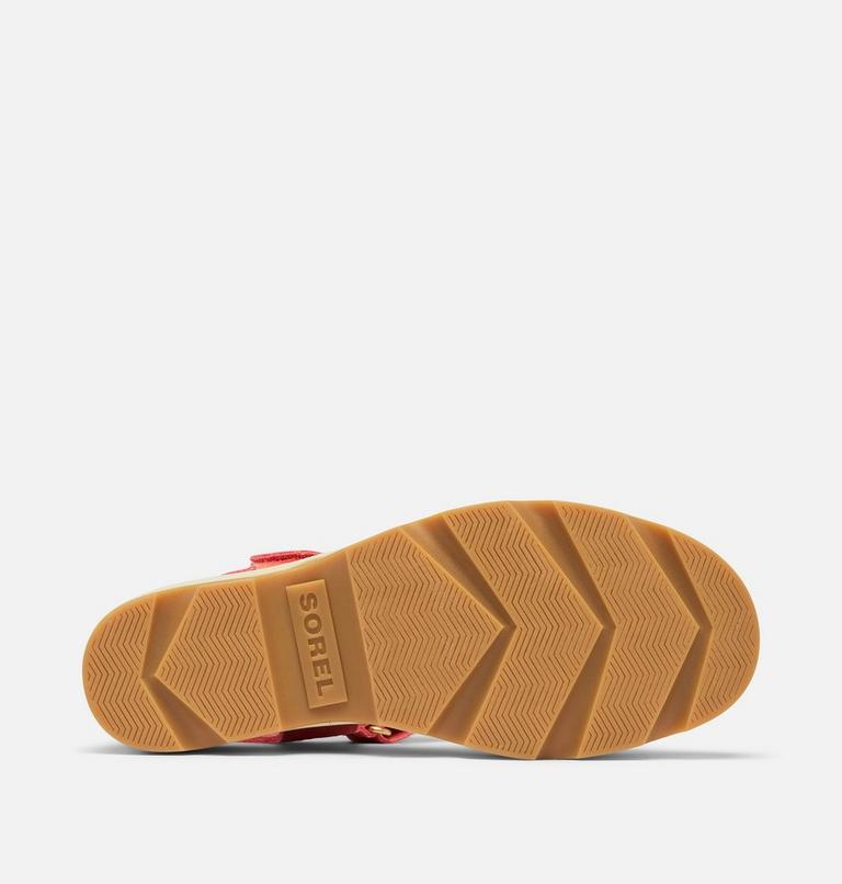 Women's Joanie IV Y Strap Wedge Sandal, Color: Coral Blossom, Gum 16, image 6