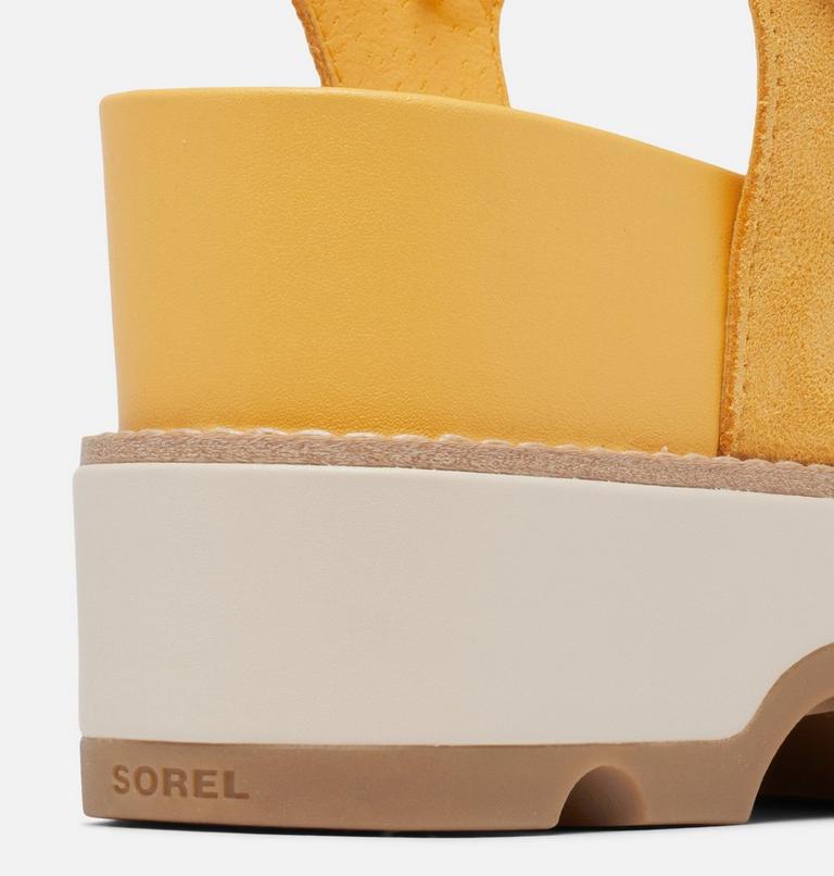 JOANIE� IV Y STRAP WEDGE | 765 | 7.5, Color: Yellow Ray, Honey White, image 9