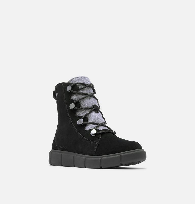 SOREL EXPLORER III Joan Women's Waterproof Boot, Color: Black, Black, image 7