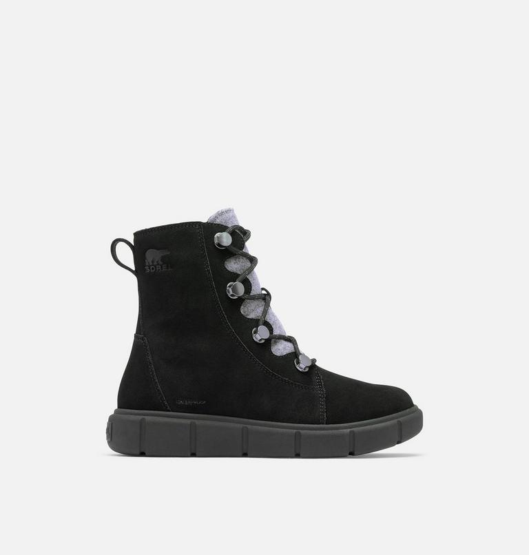 SOREL EXPLORER III Joan Women's Waterproof Boot, Color: Black, Black, image 1