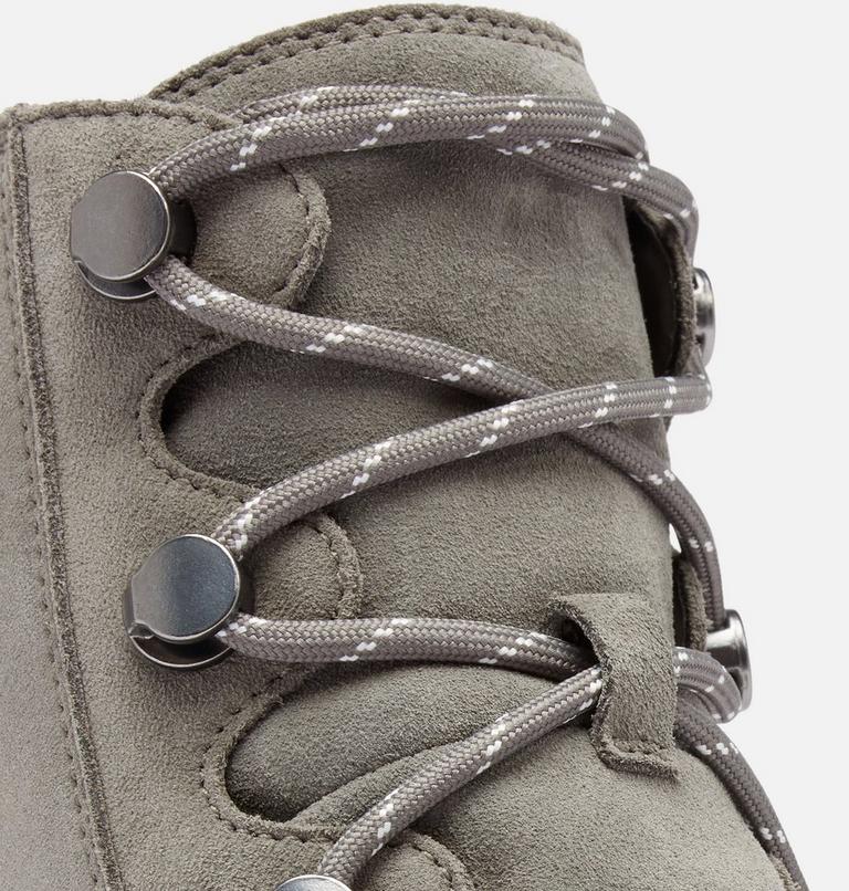 Women's SOREL EXPLORER III JOAN Waterproof Boots, Color: Quarry, Chalk, image 9