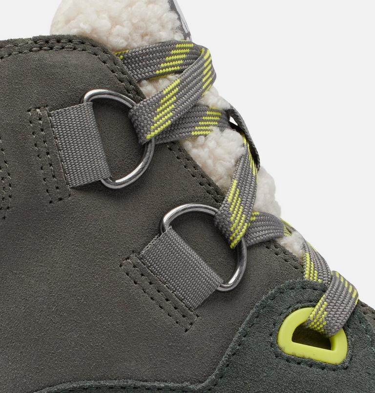 SOREL EXPLORER III NW Lace Women's Waterproof Boot, Color: Quarry, Sea Salt, image 9