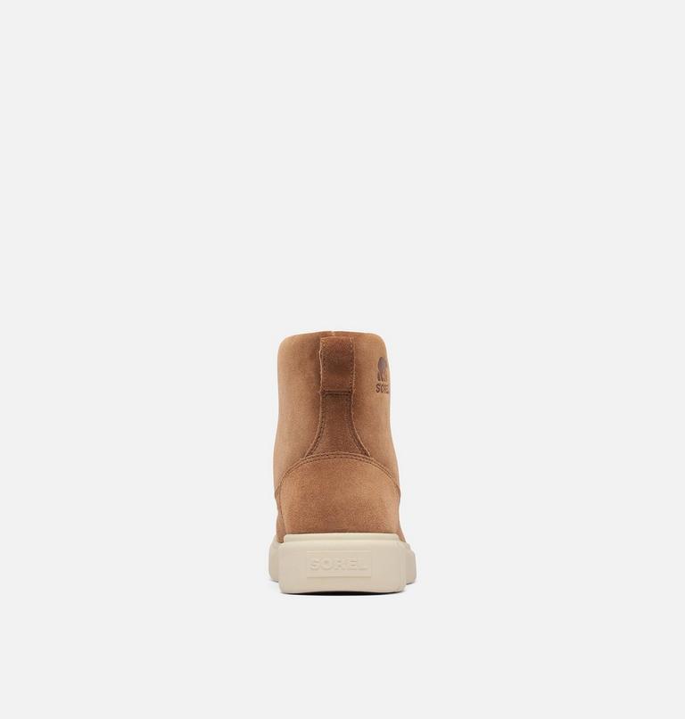Women's SOREL EXPLORER III SLIP-ON Waterproof Boots, Color: Velvet Tan, Chalk, image 3