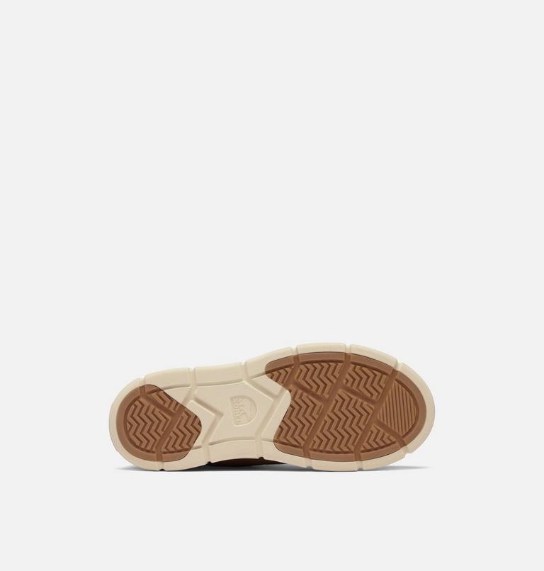 Women's SOREL EXPLORER III SLIP-ON Waterproof Boots, Color: Velvet Tan, Chalk, image 6