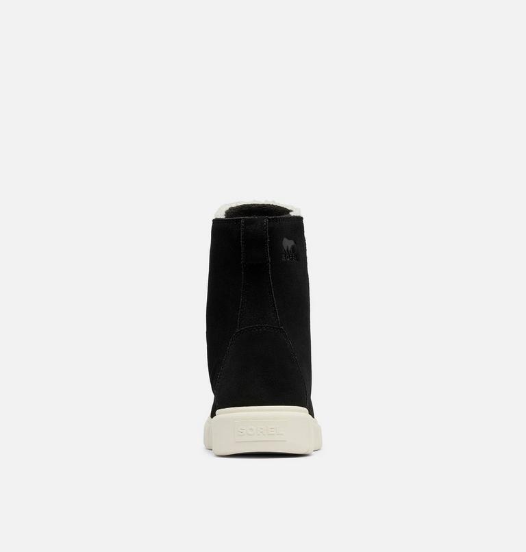 Women's SOREL EXPLORER III JOAN Cozy Waterproof Boots, Color: Black, Chalk, image 3