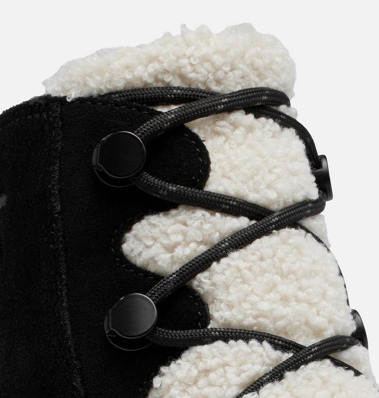 Women's SOREL EXPLORER III JOAN Cozy Waterproof Boots, Color: Black, Chalk, image 9