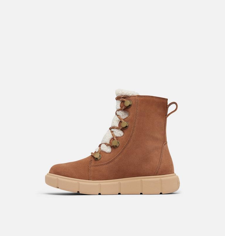 SOREL EXPLORER III Joan Cozy Women's Waterproof Boot, Color: Velvet Tan, Canoe, image 4