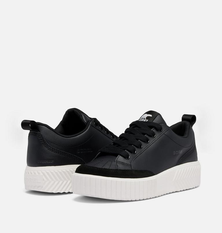ONA AVE Women's Low Waterproof Sneaker, Color: Black, Sea Salt, image 9