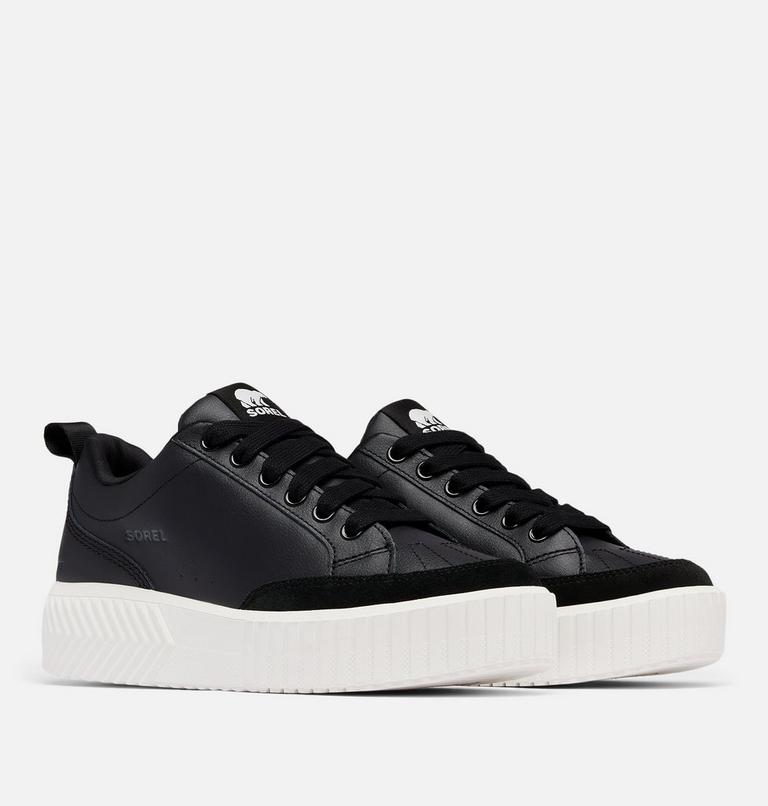 ONA AVE Women's Low Waterproof Sneaker, Color: Black, Sea Salt, image 2