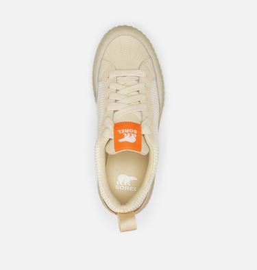 ONA AVE Women's Low Waterproof Sneaker, Color: Bleached Ceramic, Light Aloe, image 4