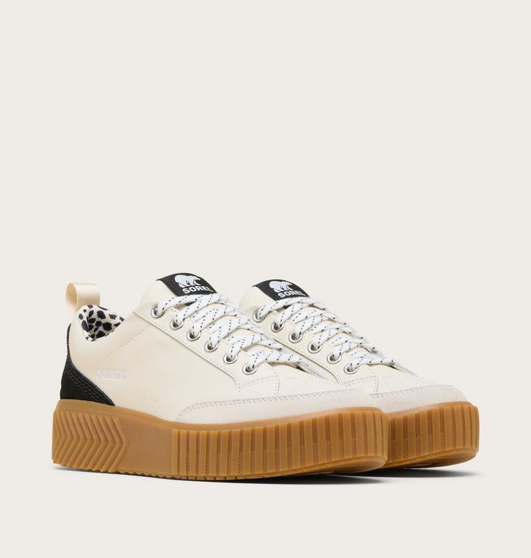 Ona Ave Low Waterproof Women's Sneaker, Color: Chalk, Black, image 2