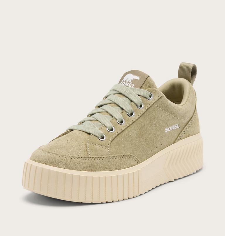Women's ONA AVE Waterproof Low Sneaker, Color: Dusty Twill, Chalk, image 8
