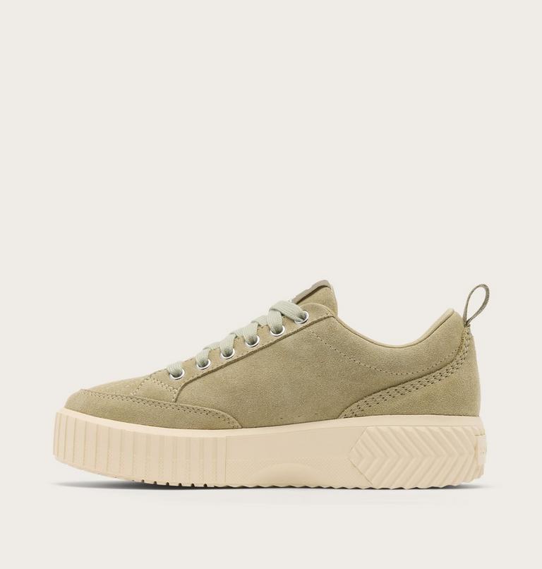 Women's ONA AVE Waterproof Low Sneaker, Color: Dusty Twill, Chalk, image 4