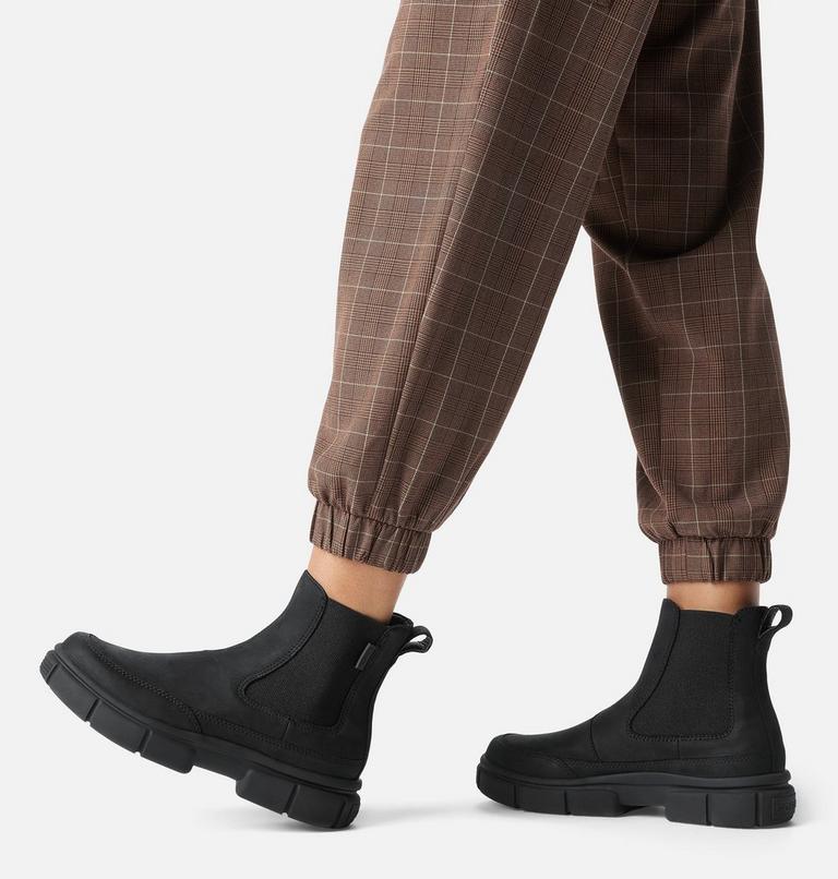 EXPLORER STRT Women's Chelsea Boot, Color: Black, Black, image 8