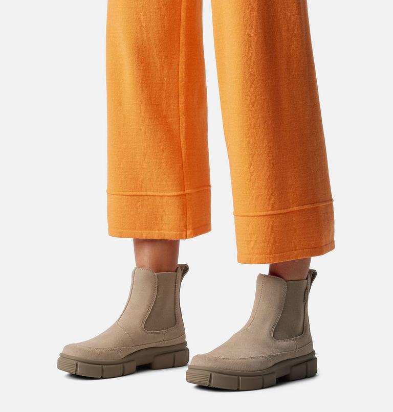 EXPLORER STRT Women's Chelsea Boot, Color: Omega Taupe, Wet Sand, image 8