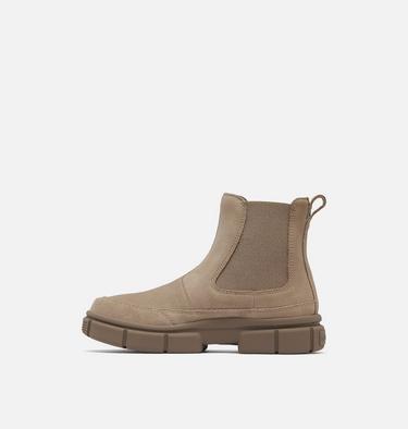 EXPLORER STRT Women's Chelsea Boot, Color: Omega Taupe, Wet Sand, image 4