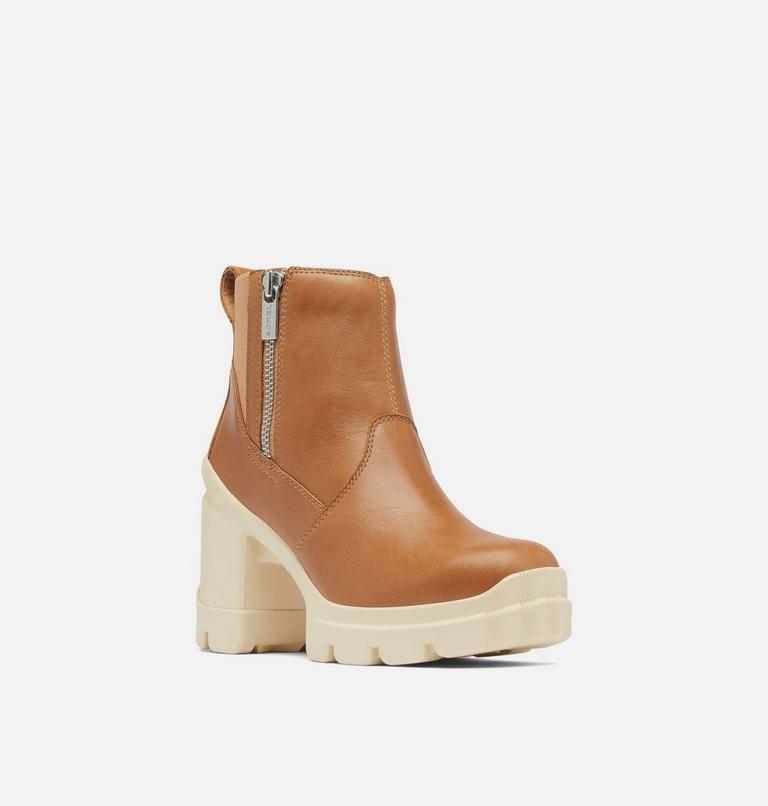 CARIBOU X Women's Heel Chelsea Boot, Color: Tawny Buff, Honey White, image 7
