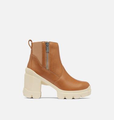 CARIBOU X Women's Heel Chelsea Boot, Color: Tawny Buff, Honey White, image 1