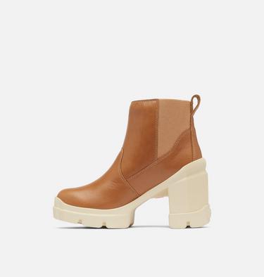 CARIBOU X Women's Heel Chelsea Boot, Color: Tawny Buff, Honey White, image 4