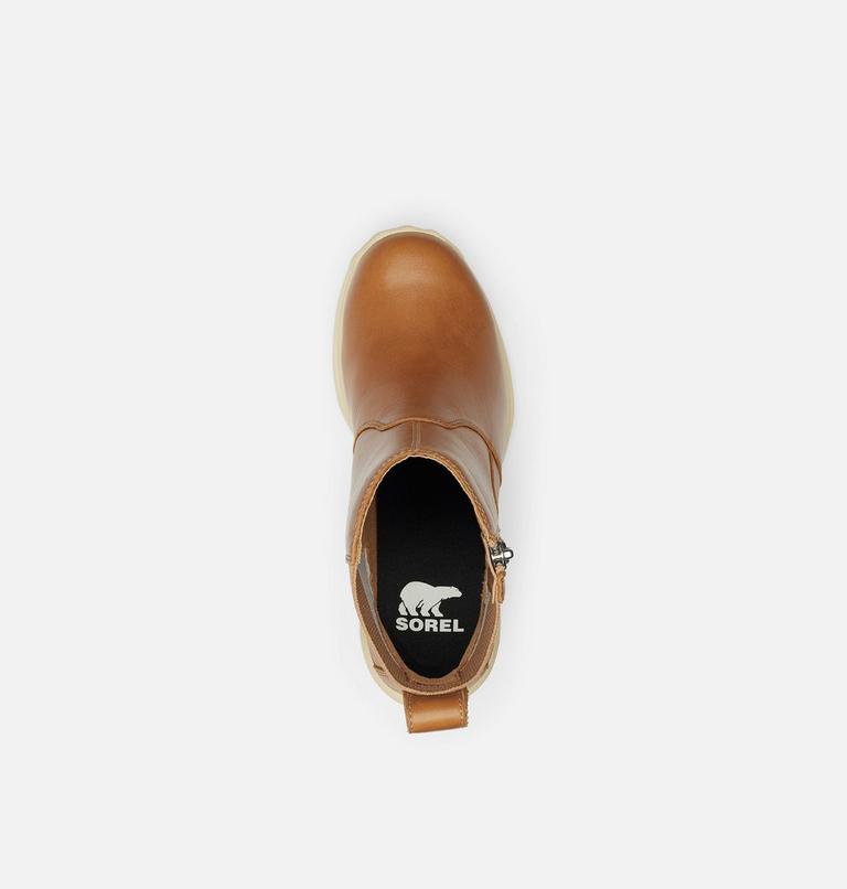 CARIBOU X Women's Heel Chelsea Boot, Color: Tawny Buff, Honey White, image 5
