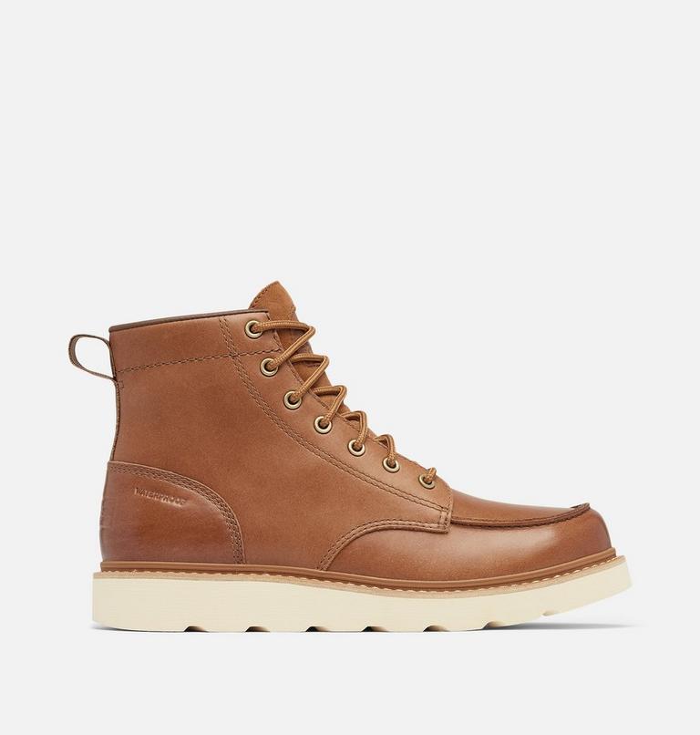 Men's SLABTOWN 62' MOC Waterproof Boots, Color: Velvet Tan, Tobacco, image 1