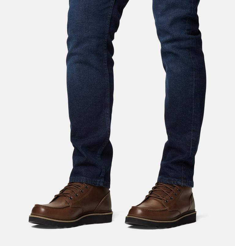 Men's SLABTOWN 62' MOC Waterproof Boots, Color: Tobacco, Black, image 10