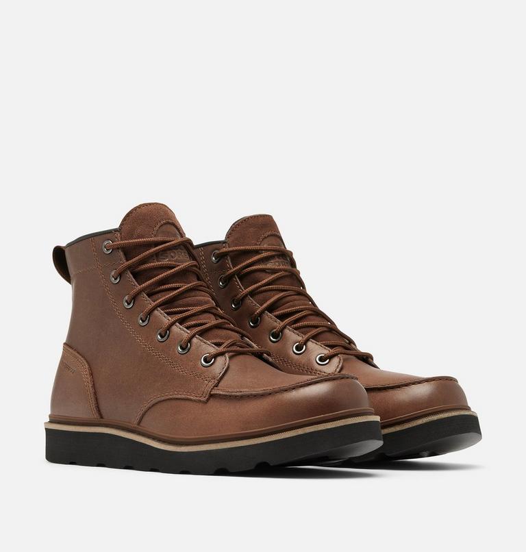 Men's SLABTOWN 62' MOC Waterproof Boots, Color: Tobacco, Black, image 2