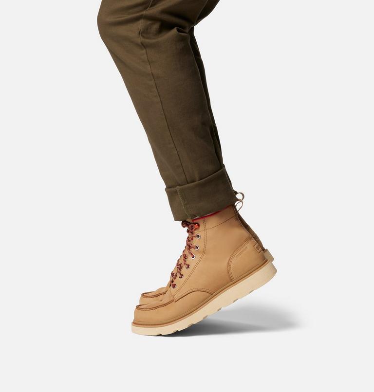 Men's SLABTOWN 62' MOC Waterproof Boots, Color: Caribou Buff, Caribou Beige, image 13