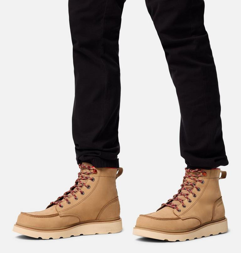 Men's SLABTOWN 62' MOC Waterproof Boots, Color: Caribou Buff, Caribou Beige, image 10