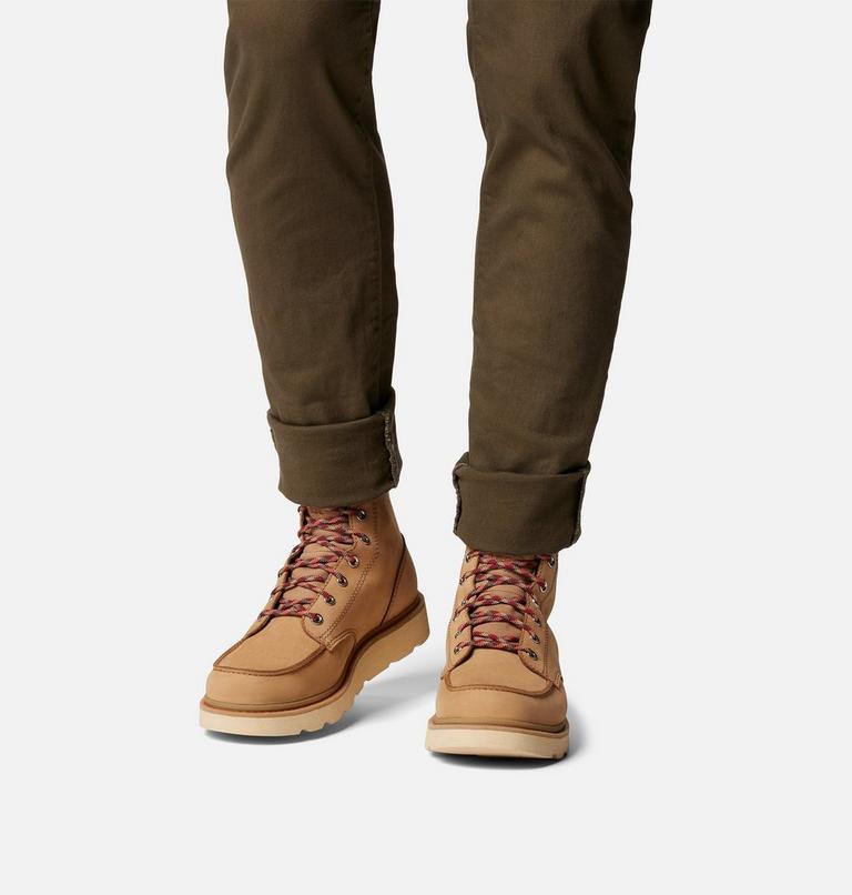 Men's SLABTOWN 62' MOC Waterproof Boots, Color: Caribou Buff, Caribou Beige, image 11