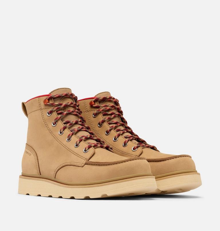 Men's SLABTOWN 62' MOC Waterproof Boots, Color: Caribou Buff, Caribou Beige, image 2