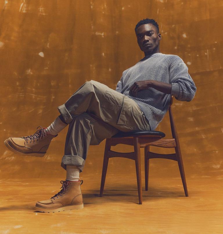 Men's SLABTOWN 62' MOC Waterproof Boots, Color: Caribou Buff, Caribou Beige, image 14