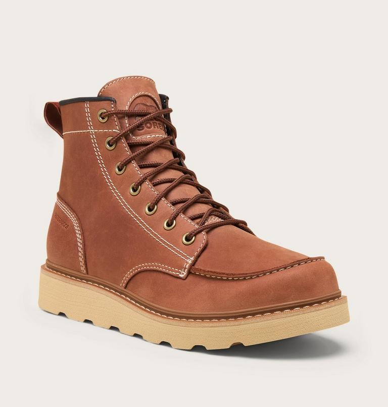 Men's SLABTOWN 62' MOC Waterproof Boots, Color: Rustic Brown, Ceramic, image 7