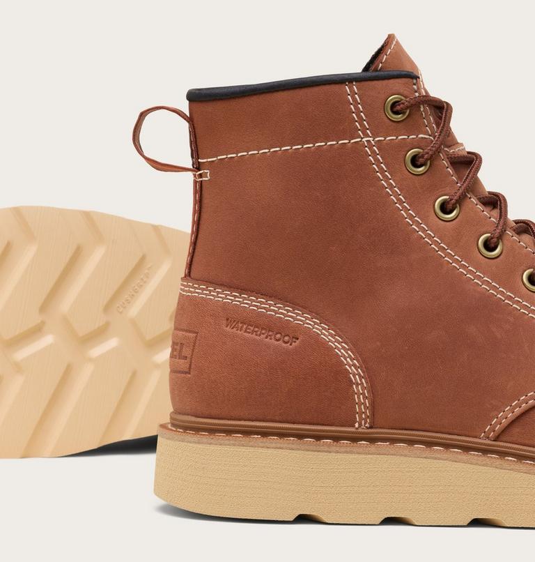 Men's SLABTOWN 62' MOC Waterproof Boots, Color: Rustic Brown, Ceramic, image 10