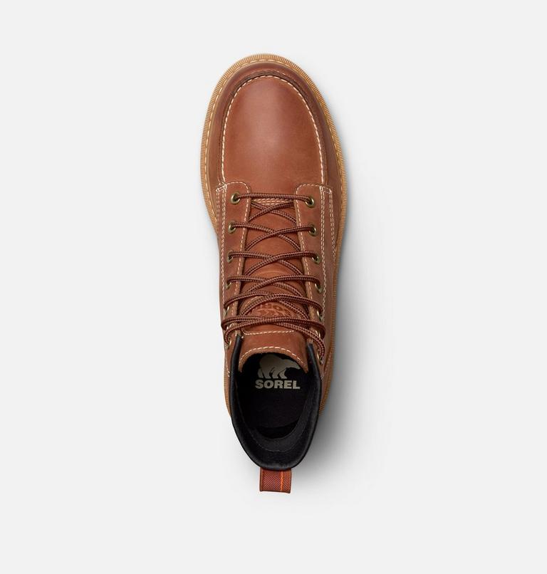 Men's SLABTOWN 62' MOC Waterproof Boots, Color: Rustic Brown, Ceramic, image 5