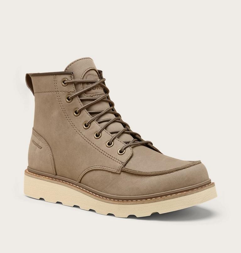 Men's SLABTOWN 62' MOC Waterproof Boots, Color: Khaki II, Bleached Ceramic, image 6