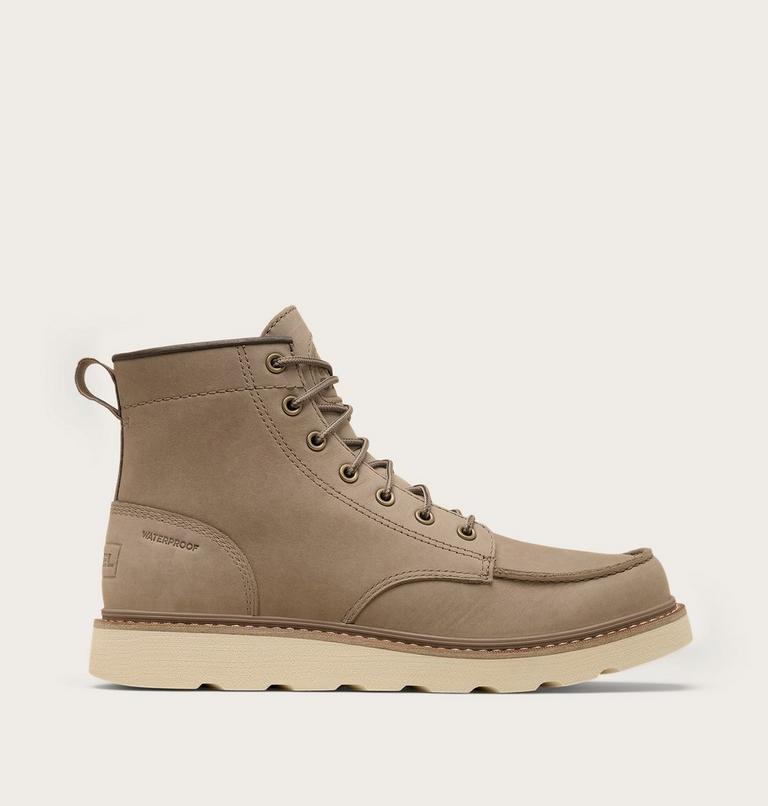 Men's SLABTOWN 62' MOC Waterproof Boots, Color: Khaki II, Bleached Ceramic, image 1
