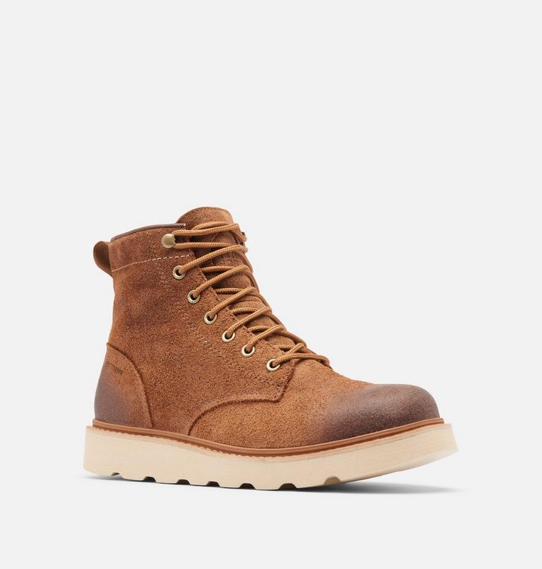Men's SLABTOWN 62' SIX Waterproof Boots, Color: Velvet Tan, Tawny Buff, image 6