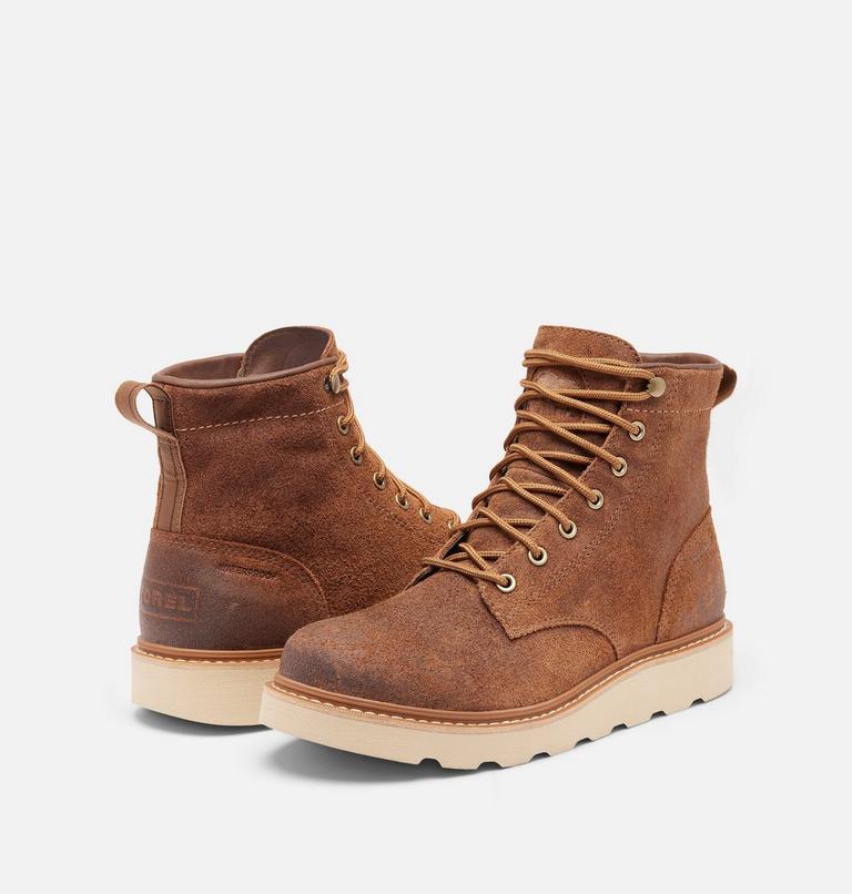 Men's SLABTOWN 62' SIX Waterproof Boots, Color: Velvet Tan, Tawny Buff, image 7